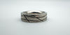 Unisex Chunky Engraved Band in Sterling Silver 925 Size Q - R Heavy 12g