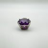 1.5ct Amethyst CZ Pendant in Sterling Silver 925