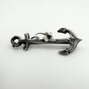 Antique Anchor Brooch in Sterling Silver 925 ( Birm 1906 )