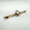 Vintage / Antique / Art Deco 9ct Gold 1ct Aquamarine Brooch / Pendant 