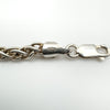 Unusual Wheat / Woven Links 17” Chain Sterling Silver 925 Heavy 24g