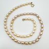 Vintage 9ct Gold Freshwater Pearl 16” Necklace