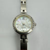 Ladies Mother of Pearl Diamond Set Sterling Silver Watch 925 by eNVy