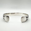 Unusual Twisted Rope Cuff Bangle in Sterling Silver 925 Heavy 28g