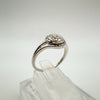 0.17ct Diamond Engagement Ring on Sterling Silver 925 Size N - O