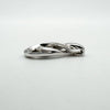 Diamond Infinity Pendant in Sterling Silver 925 