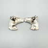 NEW Large Equestrian Horse Head Earrings in Sterling Silver 925