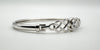 Celtic 0.50ct CZ Oval Bangle in Sterling Silver 925 7g