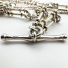 Vintage T-Bar Pendant & Trombone Links 