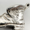 Vintage Shoe / Boot Charm - Pendant in Sterling Silver 925 *