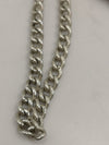 Antique Solid Silver Albert Watch Chain & Fob Birmingham 1926 by W.W.C Heavy 25g