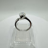 1ct Cushion Cut CZ Solitaire Engagement Stacking Ring Size M - N by QVC