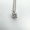 Tiffany & Co. Platinum Diamond 0.12ct Pendant 18” Necklace with Boxes RRP £1250