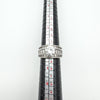 Chunky 5.2ct CZ Multi Row Ring in Sterling Silver 925 Size O - P by 1000 Jewels