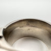 Christian Dior Matching Bangle & Ring Size L in Sterling Silver 925 Heavy 64g