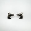 NEW Large Equestrian Horse Head Earrings in Sterling Silver 925