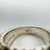 Gucci  Interlocking G or Double GG Ring Size 12 L Sterling Silver 925 Heavy 11g