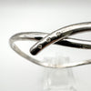 Hot Diamonds 3x Diamond set Bangle in Sterling Silver 925 13g