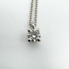 Tiffany & Co. Platinum Diamond 0.12ct Pendant 18” Necklace with Boxes RRP £1250