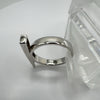 Modernist CZ Sif Jakobs Ring Size O - P Sterling Silver 925