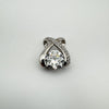 2ct CZ Pendant in Sterling Silver 925