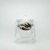 Snake Ring in Sterling Silver 925 Size N - O