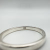 Skinny Plain Stacking Band Ring in Sterling Silver 925 Size W - X *