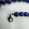 Lapis Lazuli Blue Graduated Beaded 18” Necklace by TGGC Sterling Silver 925 35g*