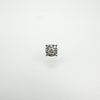 Unisex 9ct White Gold 0.25ct Diamond Single Stud Earring