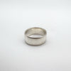 Plain Wide Chunky 7.9mm Band in Sterling Silver 925 Size M Heavy  6g