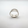 Plain Wide Chunky 7.9mm Band in Sterling Silver 925 Size M Heavy  6g