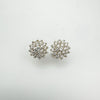 0.40ct CZ Cluster Stud Earrings in Sterling Silver 925