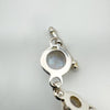 Chunky 20ct Cabochon Moonstone Bracelet in Sterling Silver 925 Heavy 30g *