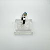 Cabochon Opal Ring in Sterling Silver 925 Size T - U