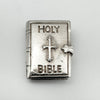 Vintage Holy Bible Charm / Pendant in Sterling Silver 925 *