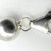 Beaded Ball Bracelet in Sterling Silver 925 Heavy 13g 