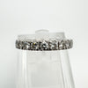 950 Platinum 1ct Diamond 3/4 Hoop Eternity Band / Ring Size O - P