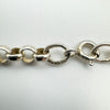 Vintage 30” Rolo Links Chain in Sterling Silver 925 Heavy 22g