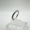 Pandora Full CZ Eternity Wedding Stacking Ring in Sterling Silver 925 Size M 52*