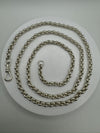 Vintage 29” inch Belcher / Rolo Necklace Chain In Sterling Silver 925 Heavy 53g