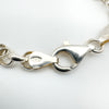 Vintage Rolo Links Bracelet in Sterling Silver 925