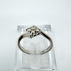 9ct White Gold 0.20ct Diamond Ring Size N - O *