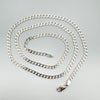 24” inch Curb Chain in Sterling Silver 925 13.5g