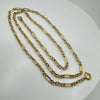 Vintage 9ct Gold Link & Rolo Chain 18” Necklace 4.5g