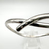 Hot Diamonds 3x Diamond set Bangle in Sterling Silver 925 13g