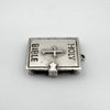 Vintage Holy Bible Charm / Pendant in Sterling Silver 925 *