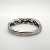 0.25ct Diamond Eternity Twisted Rope Ring in Sterling Silver 925 Size O - P