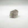 Vintage Wide Wrapped Wire Ring in Sterling Silver 925P Q by Tianguis Jackson