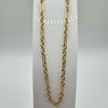 Vintage 9ct Gold Link & Rolo Chain 18” Necklace 4.5g