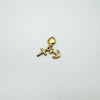 Vintage 9ct Gold Faith Hope Charity Charm / Pendant